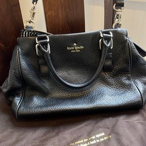 Kate Spade Noelle Cobble hill black handbag